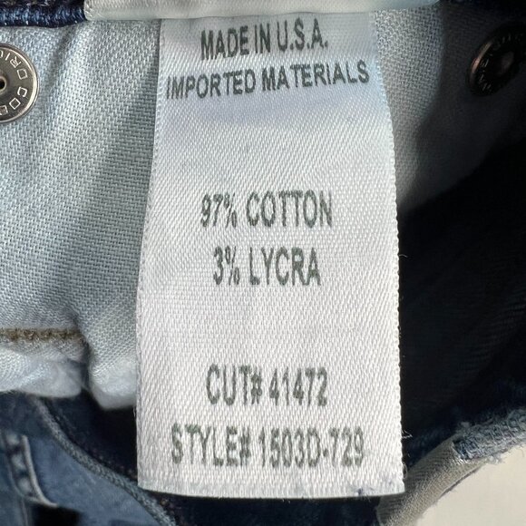 Citizens of Humanity Emerson Slim Boyfriend Embroidered Denim Jeans Size 26 Boho - Picture 12 of 12